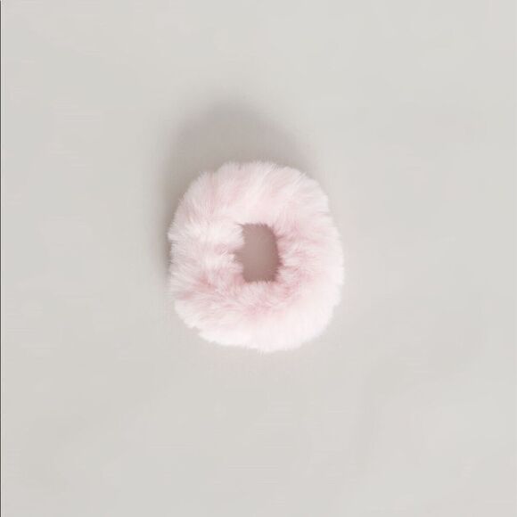 Garage Pink Fluffy Scrunchie - Picture 2 of 4